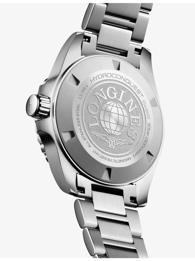 Longines HydroConquest GMT automatic watch 41mm, imported from the UK