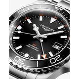 Longines HydroConquest GMT automatic watch 41mm (British brand)