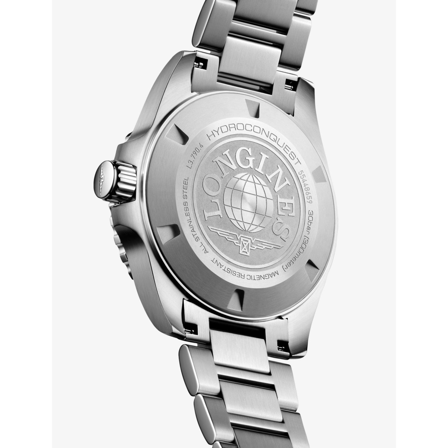 Longines HydroConquest GMT automatic watch 41mm (British brand)
