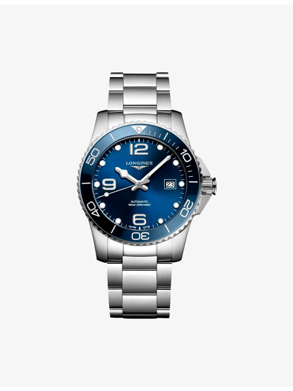 Longines HydroConquest automatic watch 41mm - British product
