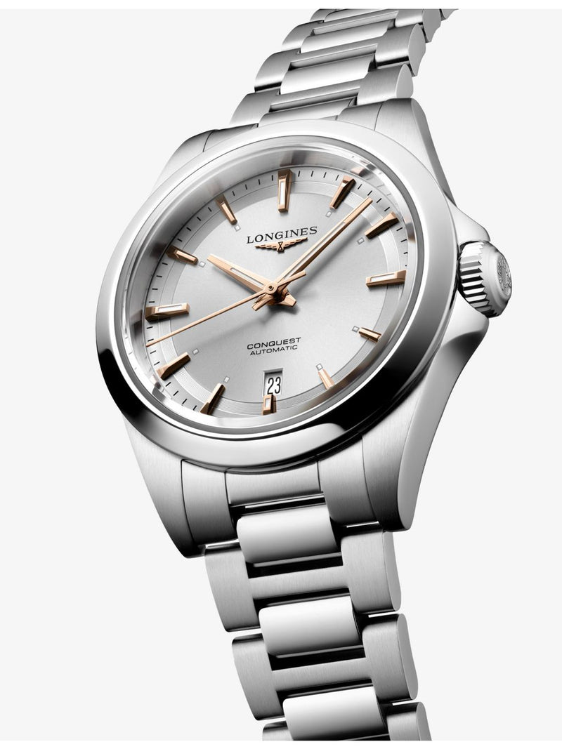 Longines Conquest 30mm automatic watch, UK version