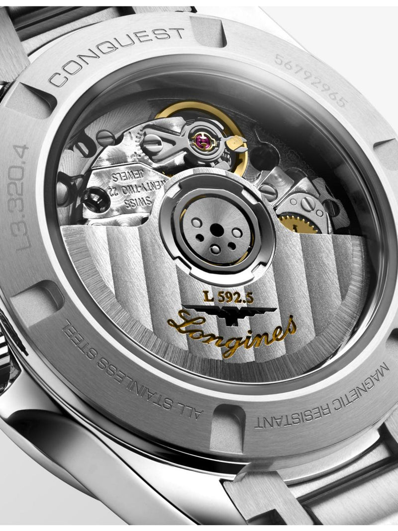 Longines Conquest 30mm automatic watch, UK version