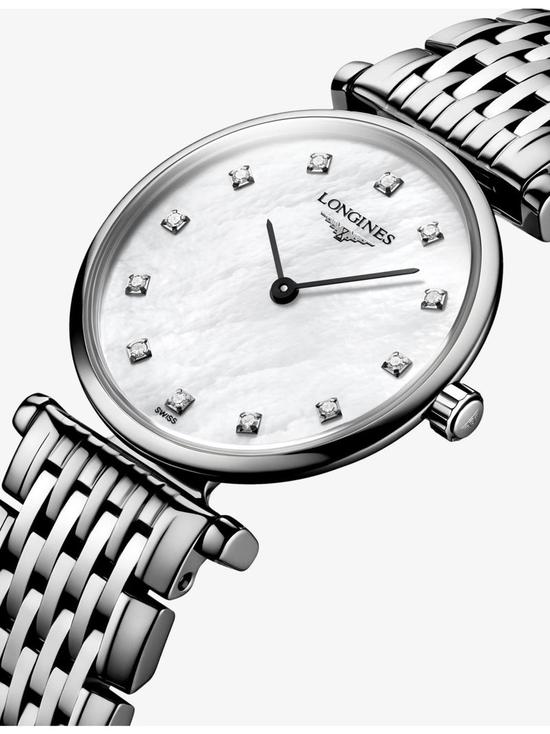 Longines La Grande Classique diamond quartz watch 24mm - British product
