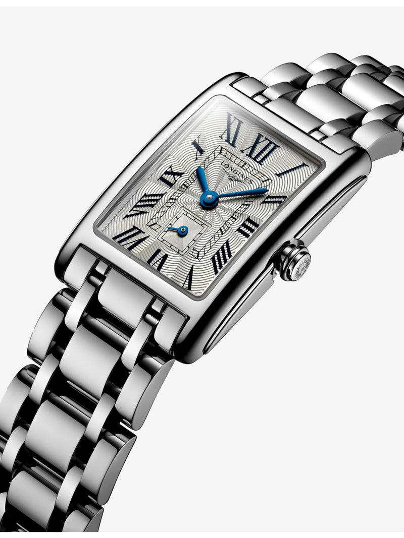 Longines DolceVita stainless steel quartz watch (British brand)