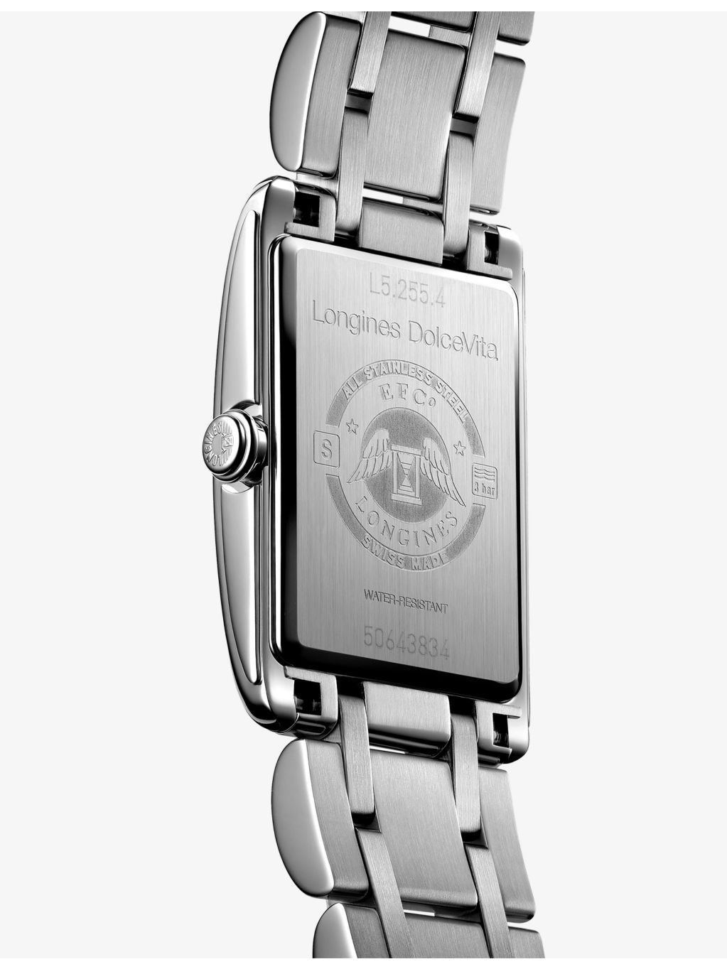 Longines DolceVita stainless steel quartz watch (British brand)