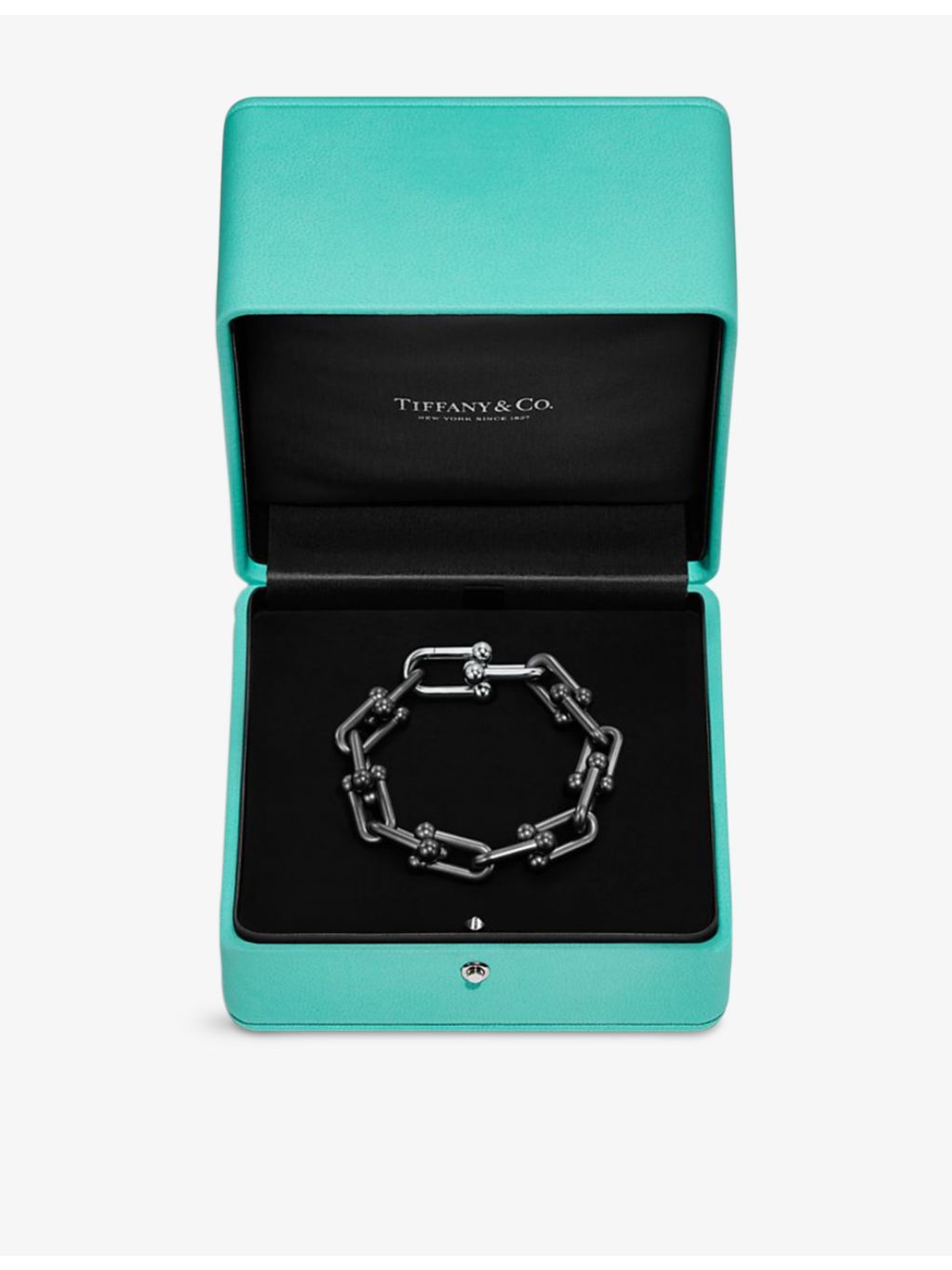 Tiffany & Co. HardWear bracelet 18ct white gold and titanium (British brand)