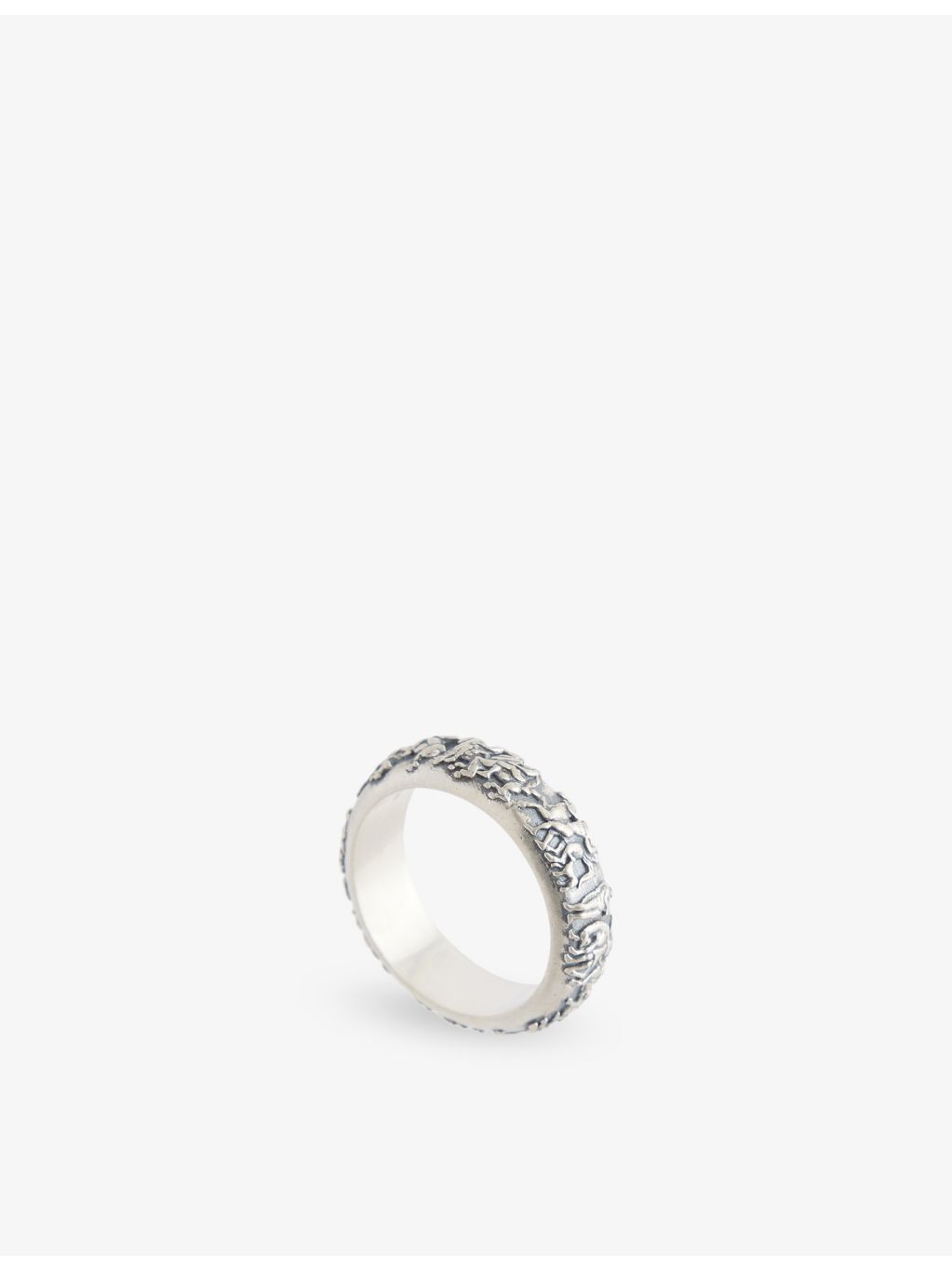 Serge Denimes Frieze 925 sterling silver ring, UK version