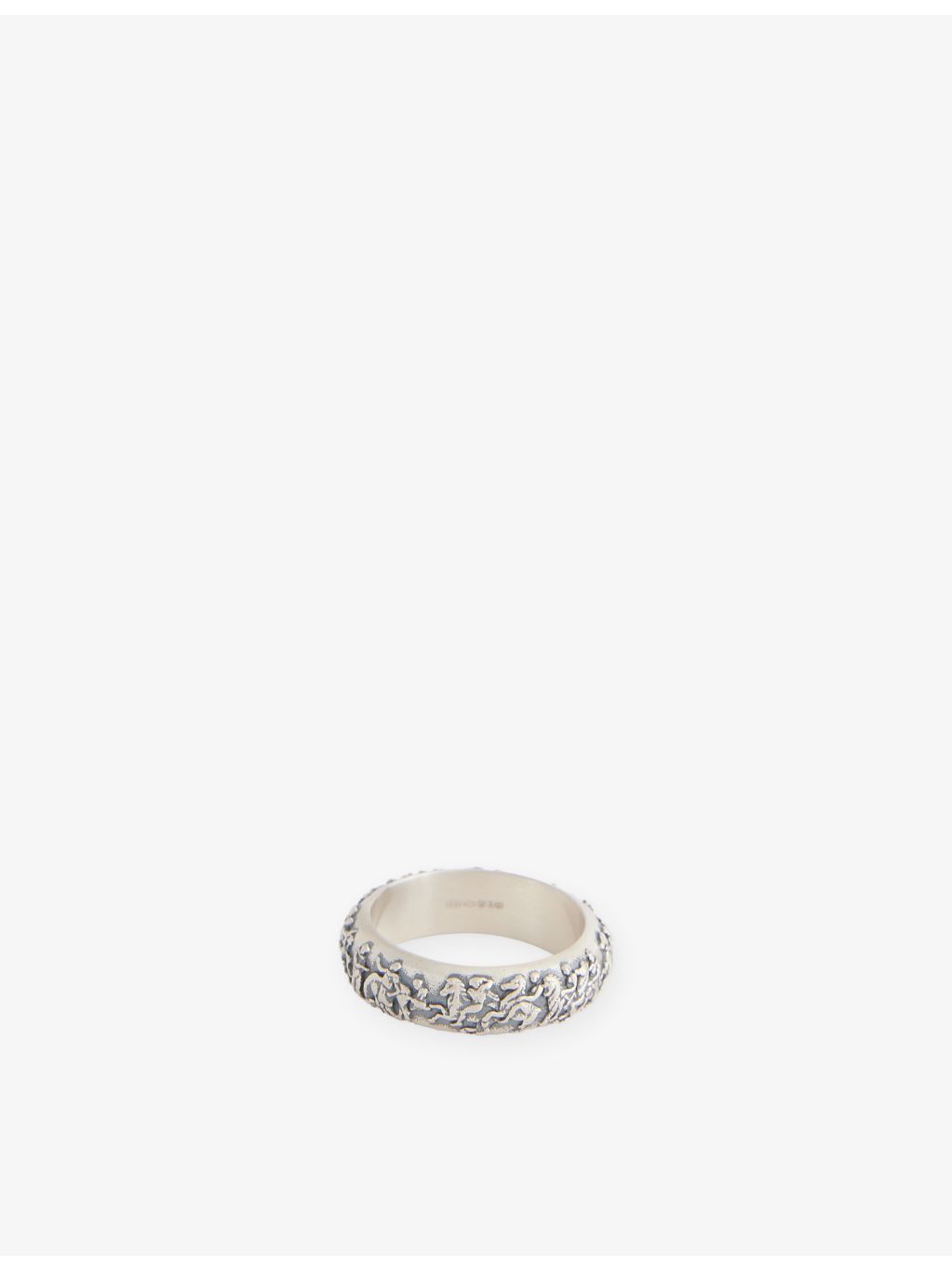 Serge Denimes Frieze 925 sterling silver ring, UK version