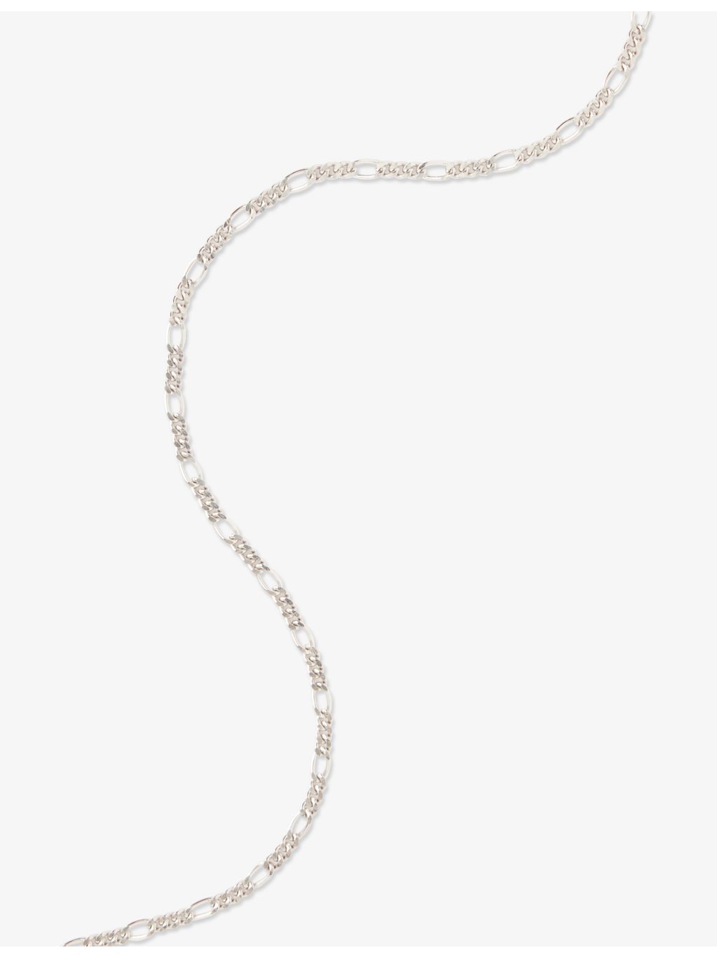 Serge Denimes Figaro sterling silver necklace 50cm, UK version