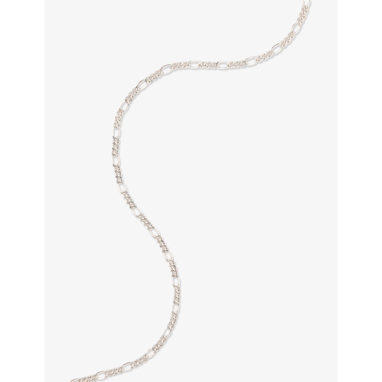 Serge Denimes Figaro sterling silver necklace 50cm, UK version