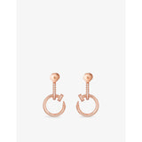Cartier Juste un Clou diamond earrings rose gold 1.45ct - British product