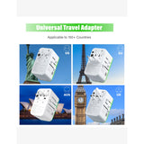 RoamPlug 4-in-1 universal travel adapter, imported from the UK