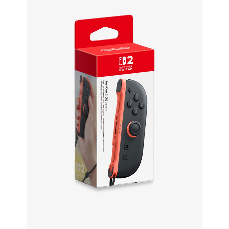 Nintendo Joy-Con 2 right controller light red (British brand)