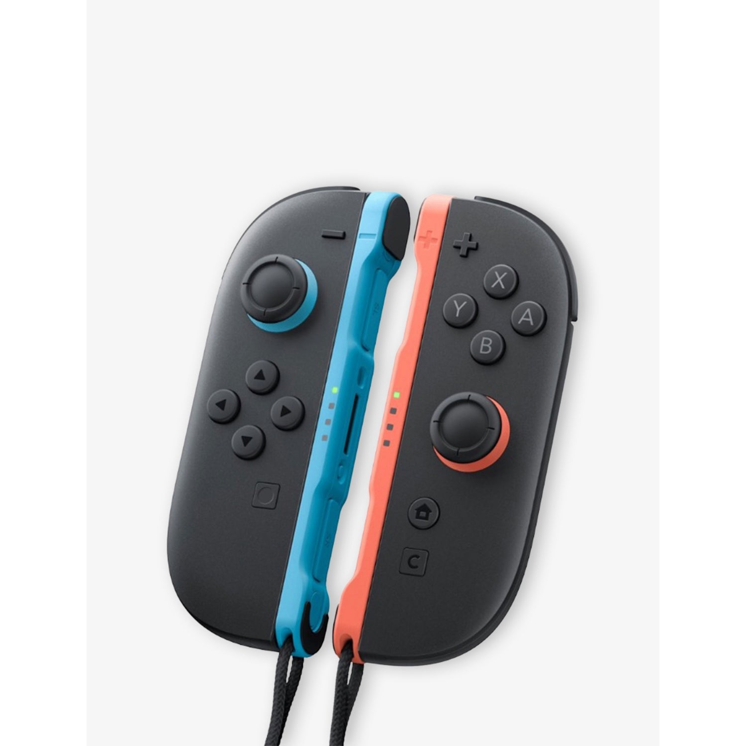Nintendo Switch 2 Joy-Con 2 controller pair with straps (British brand)