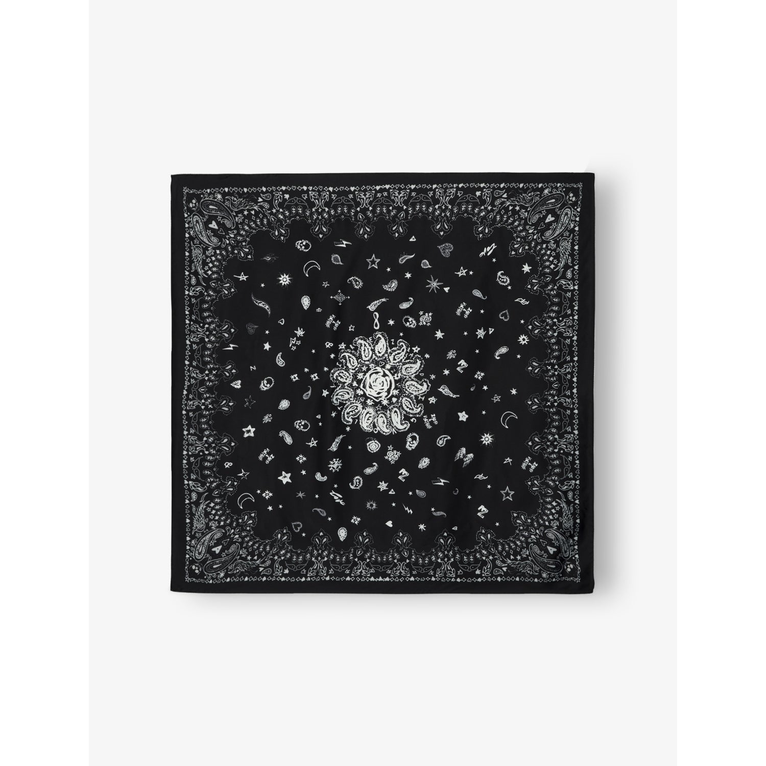 Zadig&Voltaire Debbie Bandana-Print Viscose and Silk-Blend Scarf