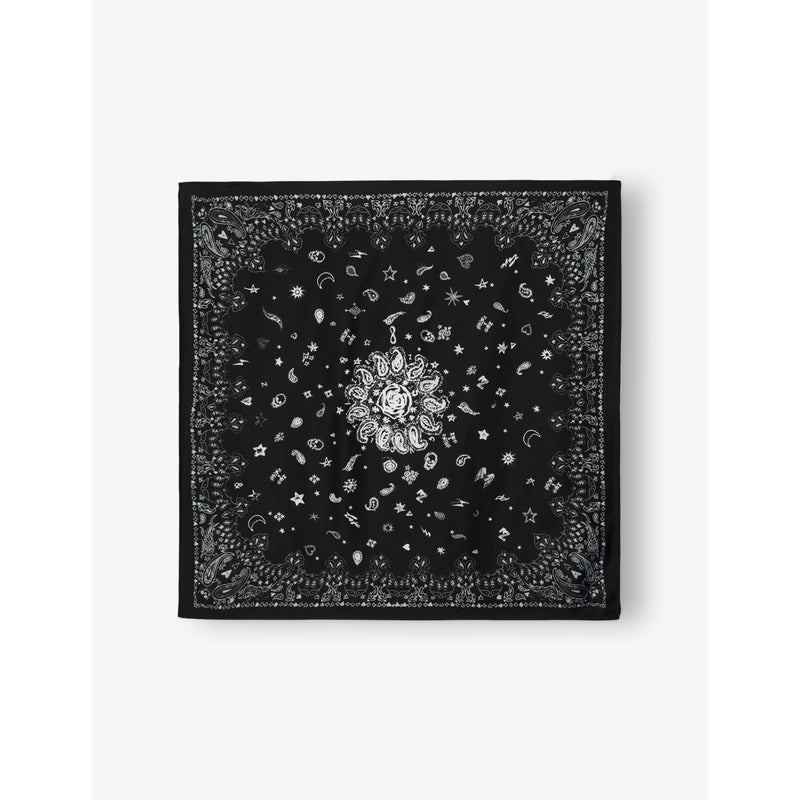 Zadig&Voltaire Debbie Bandana-Print Viscose and Silk-Blend Scarf