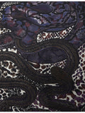 Zadig Voltaire snake-print scarf 85cm - British product
