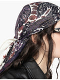 Zadig Voltaire snake-print scarf 85cm - British product