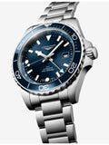 Longines HydroConquest GMT automatic watch 43mm - British product
