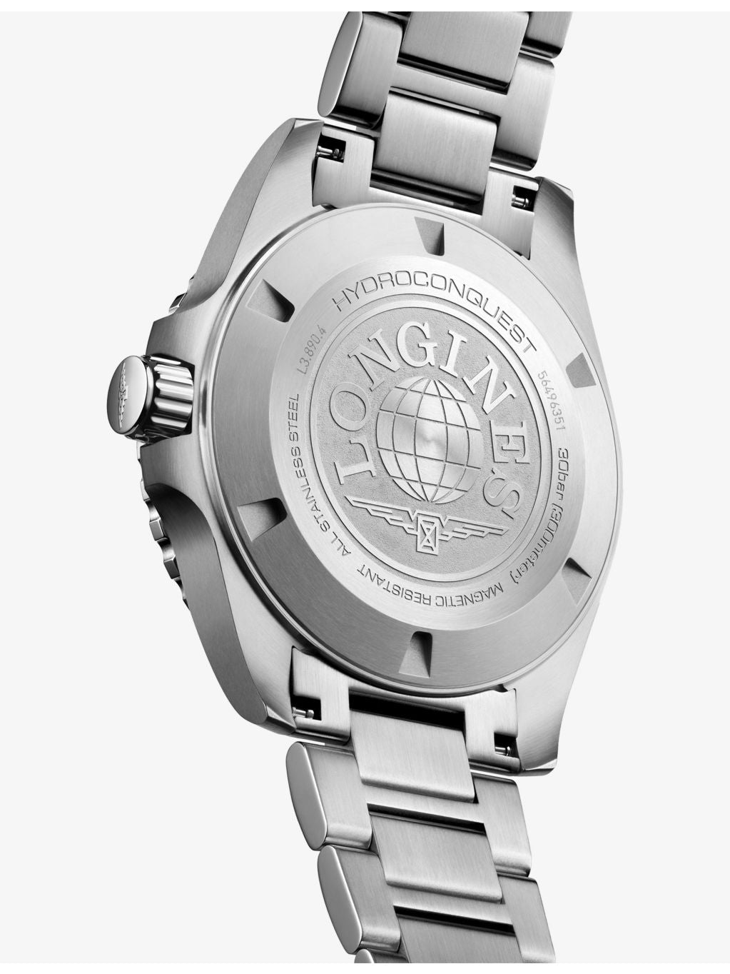 Longines HydroConquest GMT automatic watch 43mm - British product