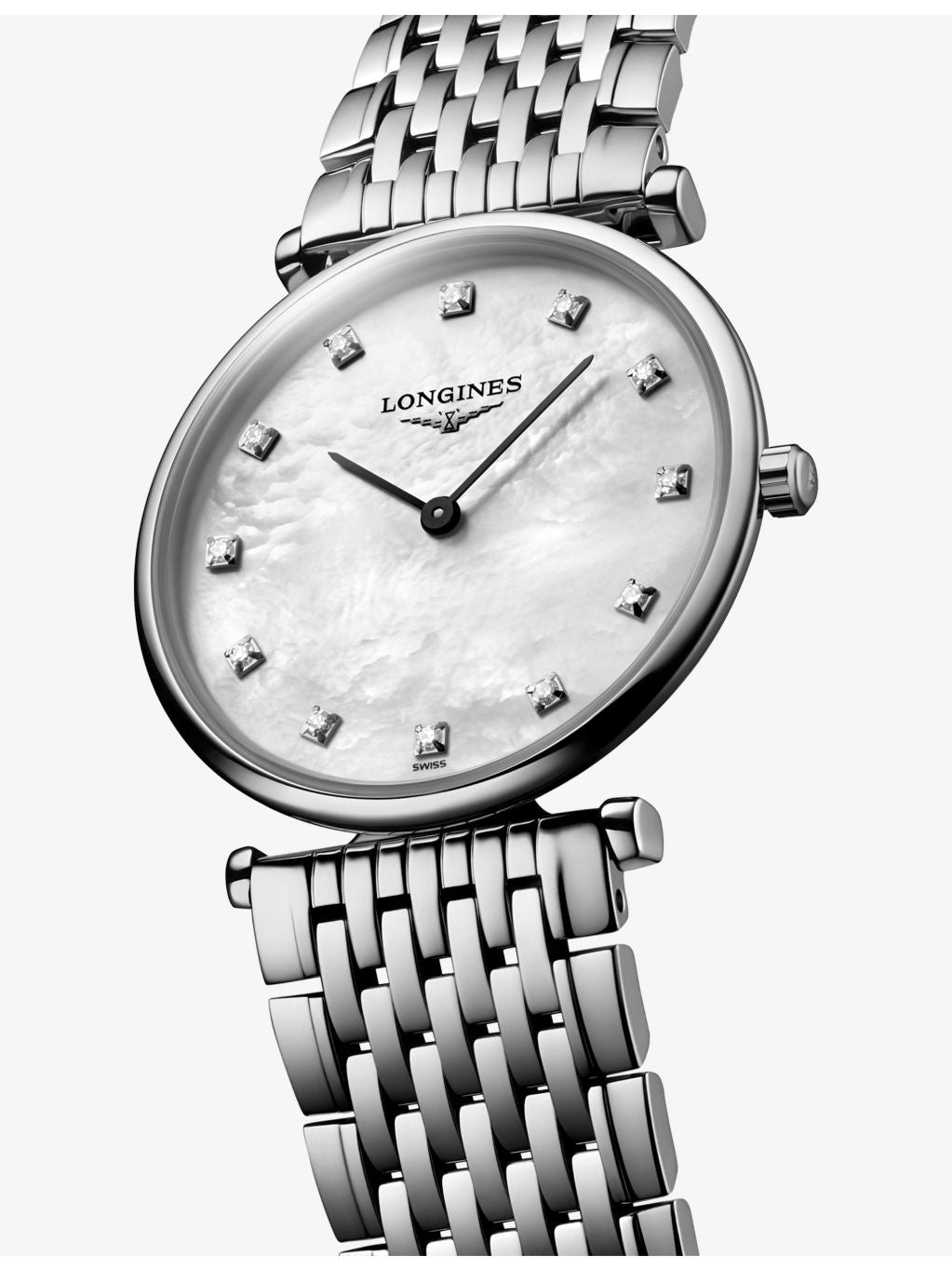 Longines mother-of-pearl diamond watch 29mm - British product