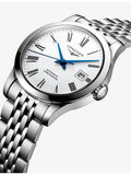 Longines Record 30mm stainless steel automatic watch, UK version