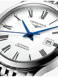 Longines Record 30mm stainless steel automatic watch, UK version