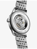 Longines stainless steel watch silver dial 40mm - British product