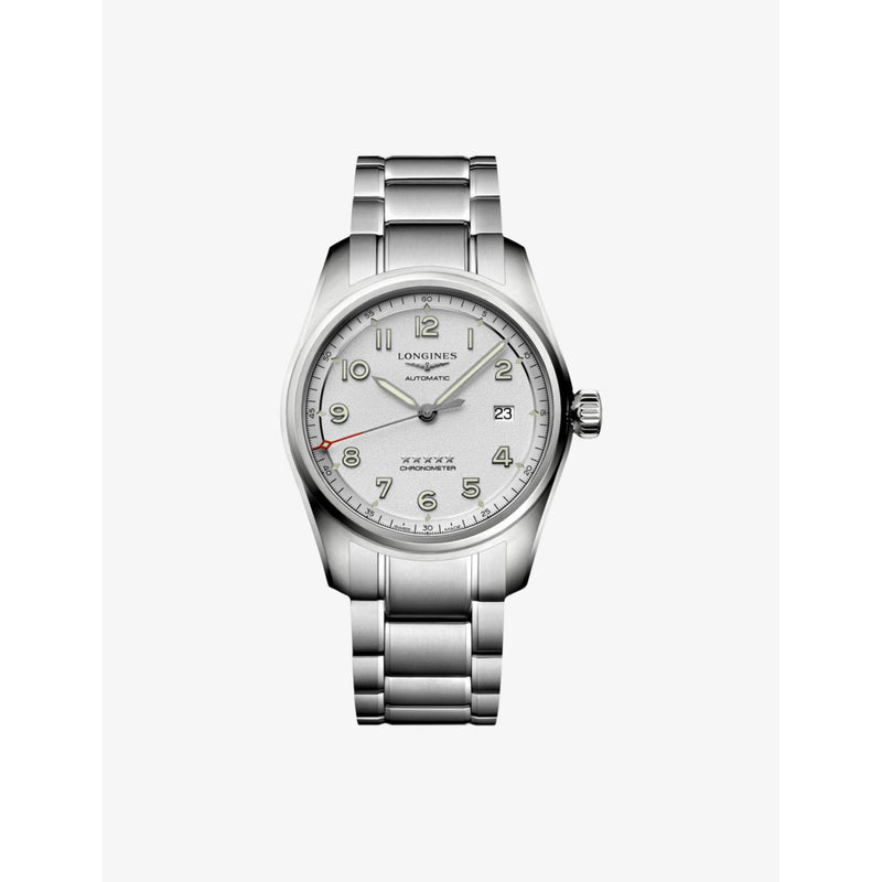Longines Spirit stainless-steel automatic watch 40mm (British brand)