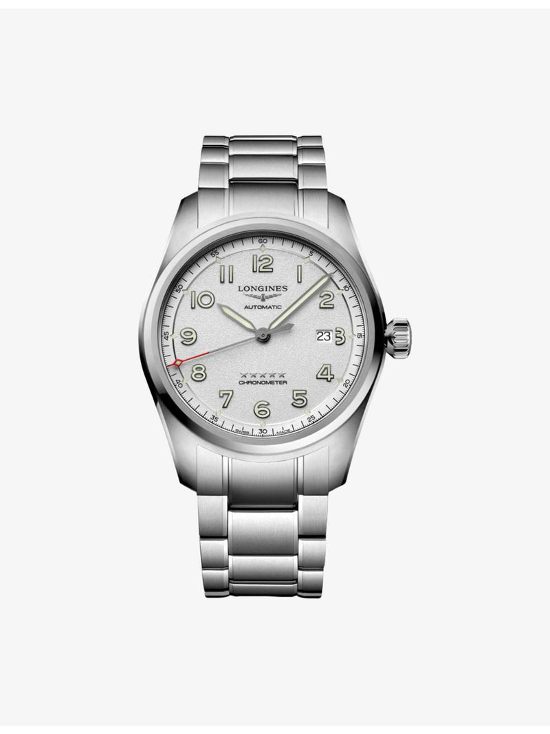 Longines Spirit stainless steel automatic watch 42mm, imported from the UK
