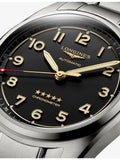 Longines Spirit 40mm titanium automatic watch - British product