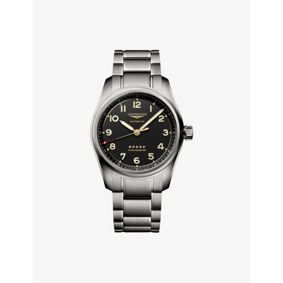 selfridges Longines Spirit 40mm Titanium Automatic Watch- Buy online at McGrocer