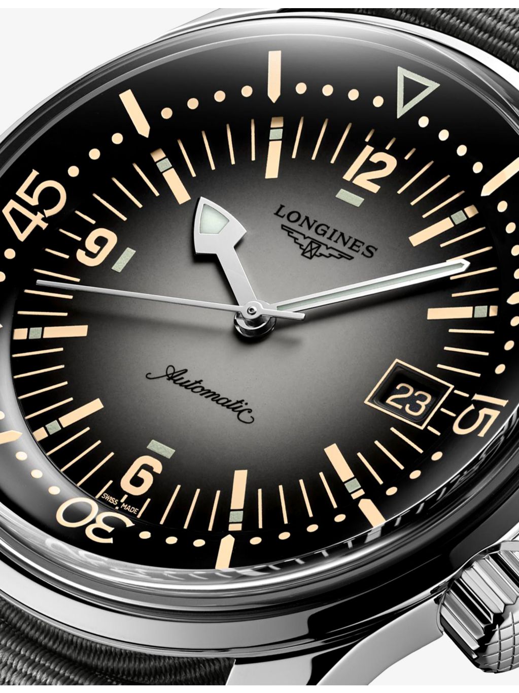 Longines Legend Diver automatic watch 42mm (British brand)
