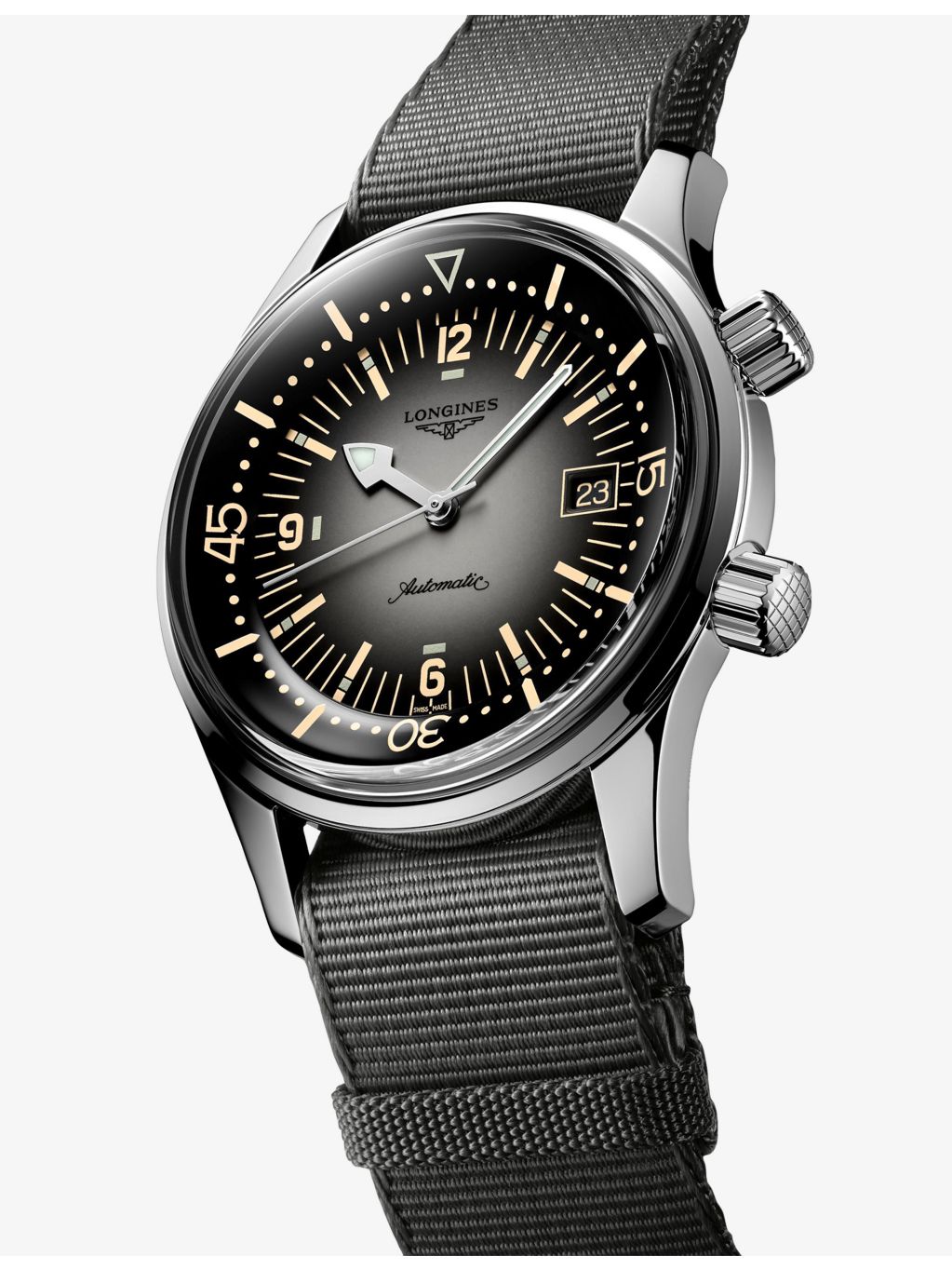 Longines Legend Diver automatic watch 42mm (British brand)