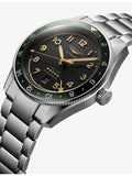 Longines Spirit Zulu Time automatic watch 42mm ceramic bezel - British product