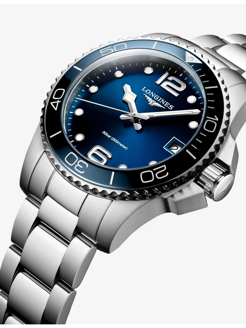 Longines HydroConquest GMT watch 32mm, UK version