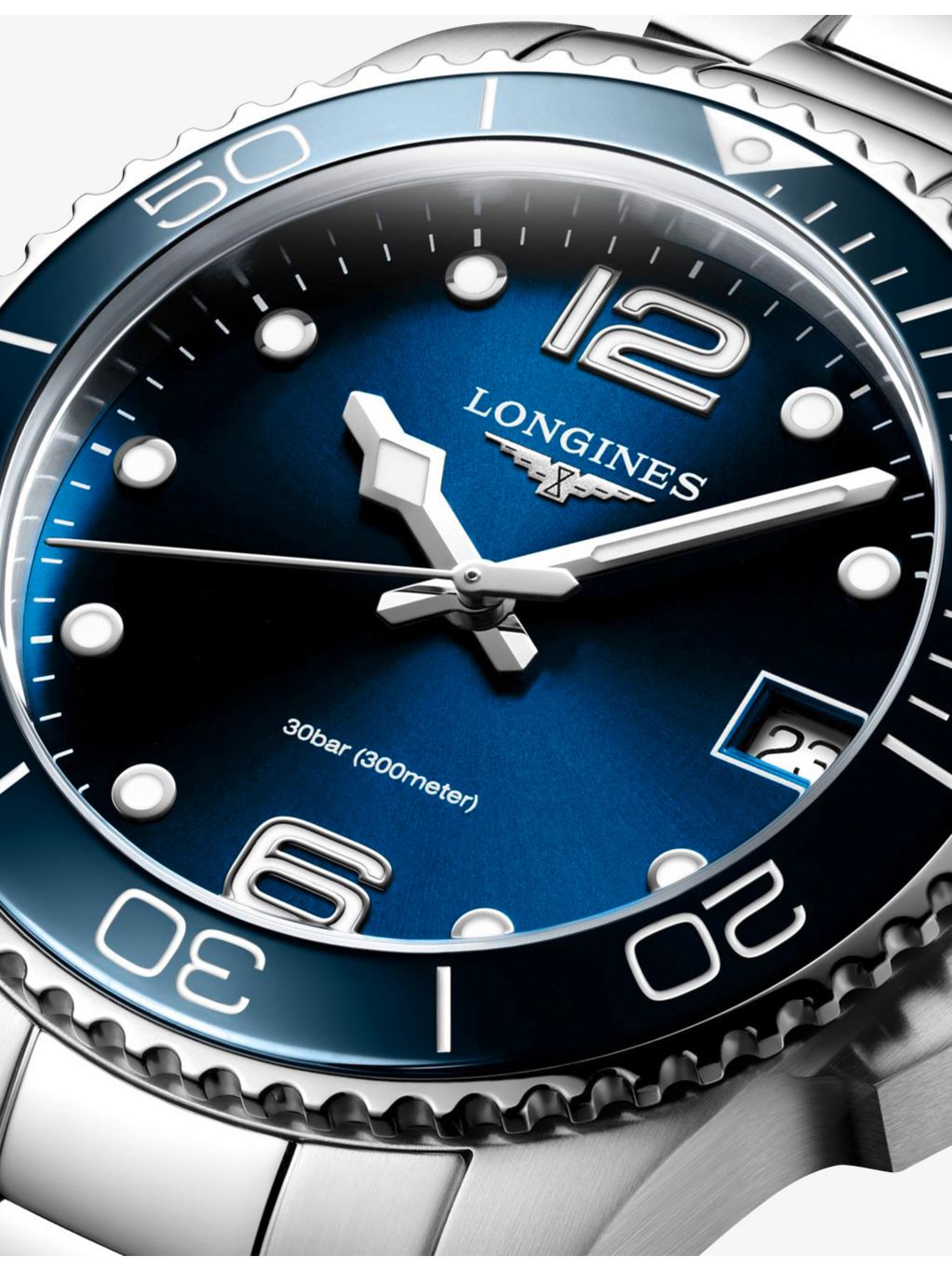 Longines HydroConquest GMT watch 32mm, UK version