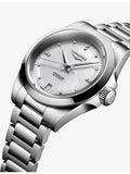Longines Conquest automatic watch 34mm with diamond dial - British product