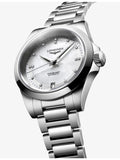 Longines Conquest automatic watch 34mm with diamond dial - British product