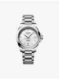 Longines Conquest automatic watch 34mm with diamond dial - British product