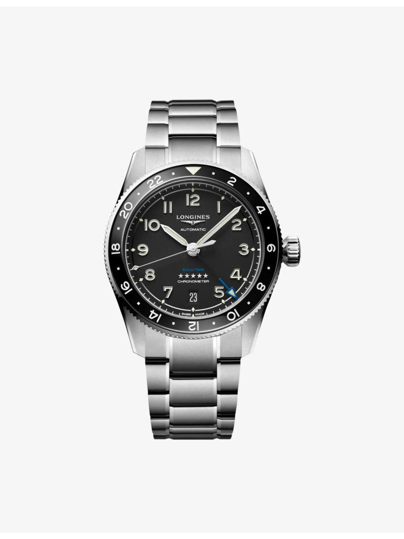 Longines Spirit Zulu Time ceramic bezel watch 39mm - British product