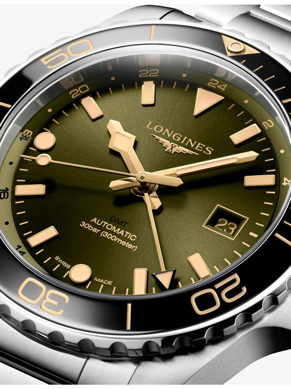 Longines HydroConquest GMT watch 43mm - British product