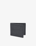 Aspinal of London logo-embossed leather billfold wallet (British brand)