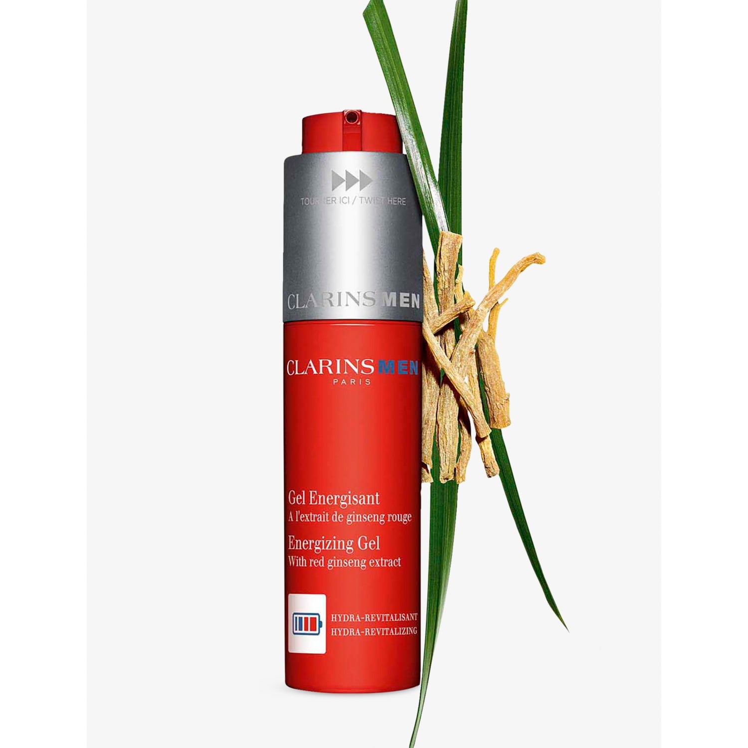 ClarinsMen energising gel 50ml, UK version