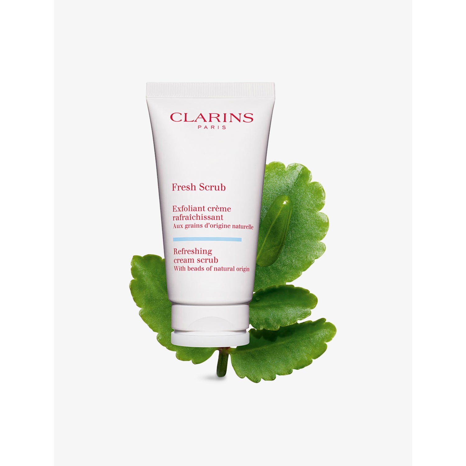 Clarins Fresh Scrub 50ml facial exfoliator for all skin types - British product