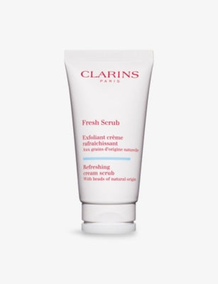 Clarins Fresh Scrub 50ml facial exfoliator for all skin types - British product