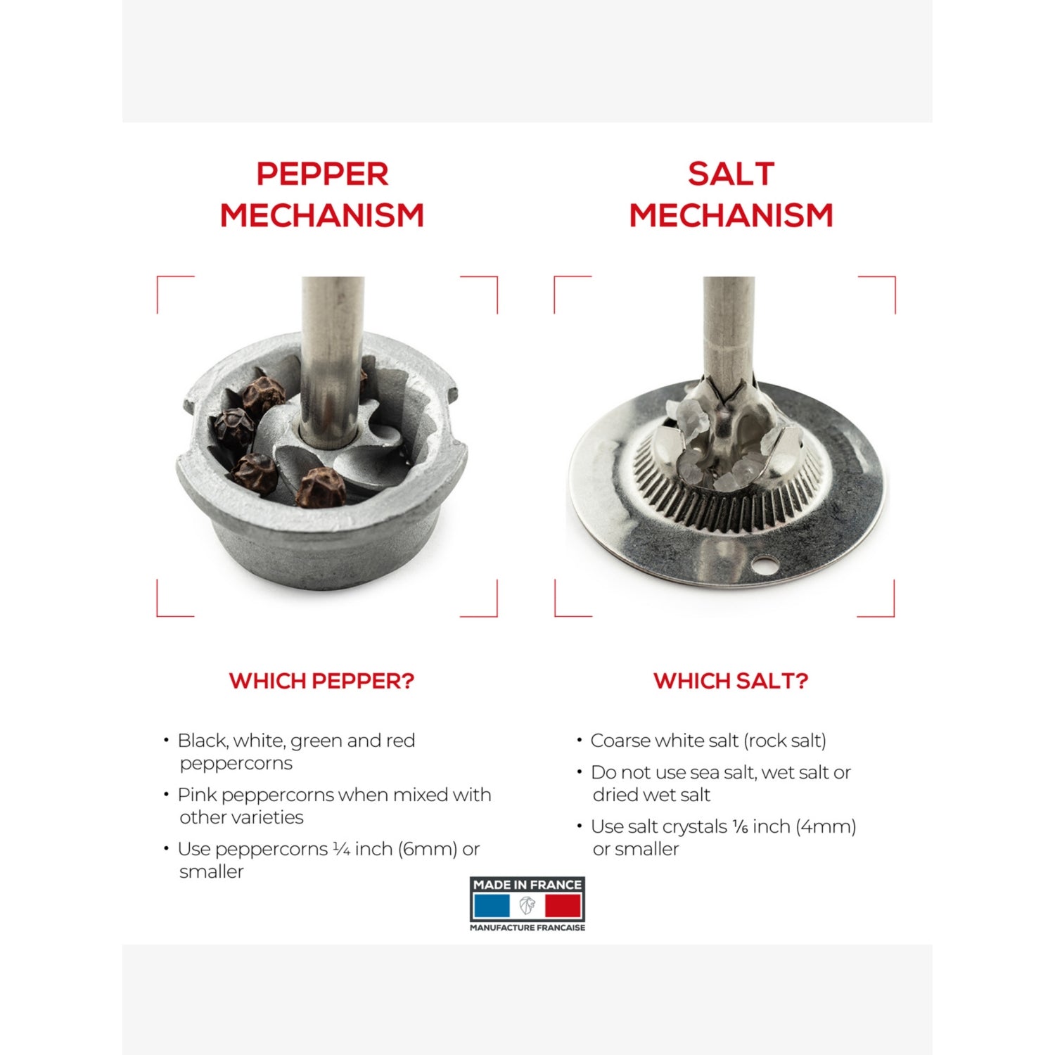 Peugeot Paris Wooden pepper mill 40cm, authentic UK version