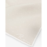 Reiss polka-dot silk pocket square 32cm (British brand)