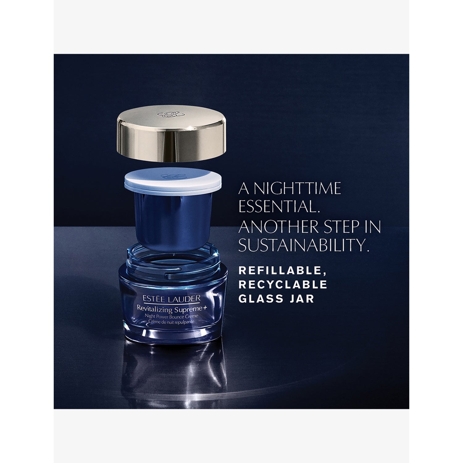 Estée Lauder Revitalising Supreme night cream refill 75ml (British brand)