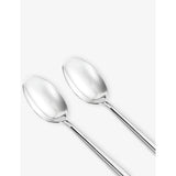 Wedgwood Lunar stainless steel teaspoons set of two, UK version